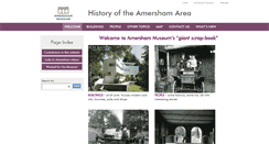 Desktop Screenshot of amershamhistory.info