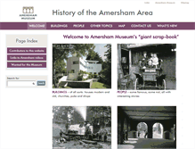 Tablet Screenshot of amershamhistory.info